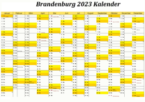 Wann Sind Die Sommerferien Brandenburg 2023?